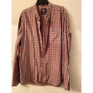 H&M Mens Plaid Button Down Shirt Size XL Dress, Casual, Work Wear Ship Fast Free